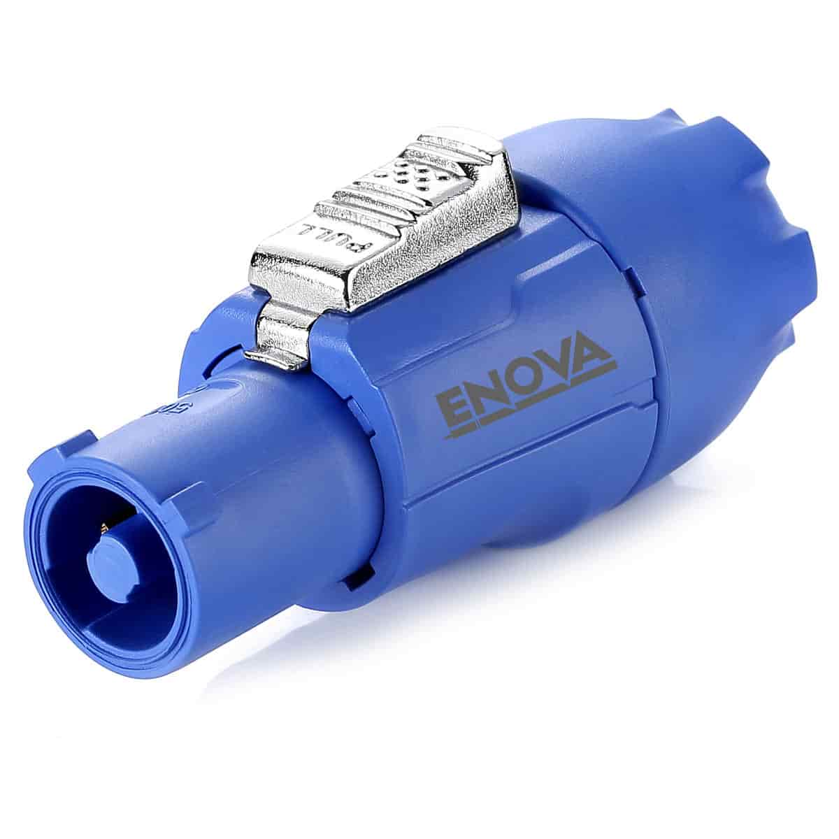 Enova PO23FP-IN - Power cable connector blue input 230 V 20 A.