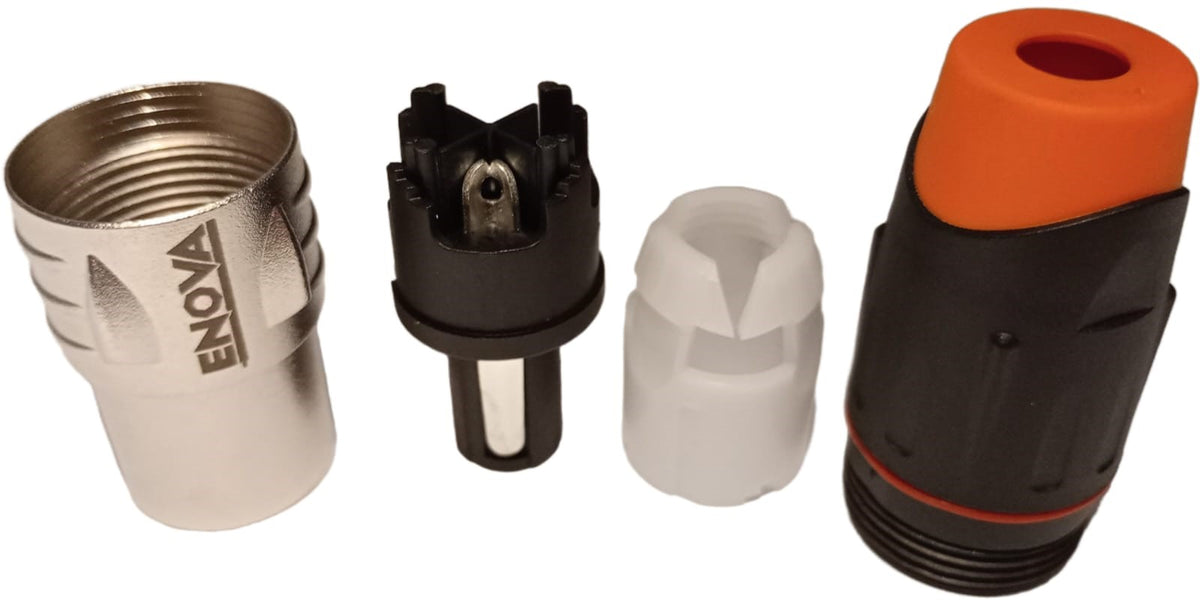 Enova SP24MN - Speaker connector 4 pin, metal housing male 40 amps