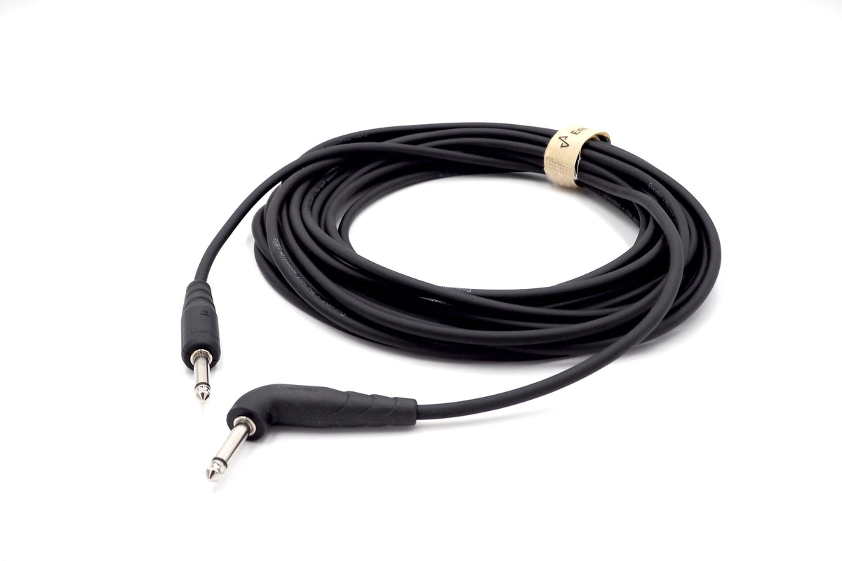 Enova NXT-I2-PLMM2 - EnovaNxt instrument cable 100° - straight to 100° angled 1/4" jack - True Mold Technology