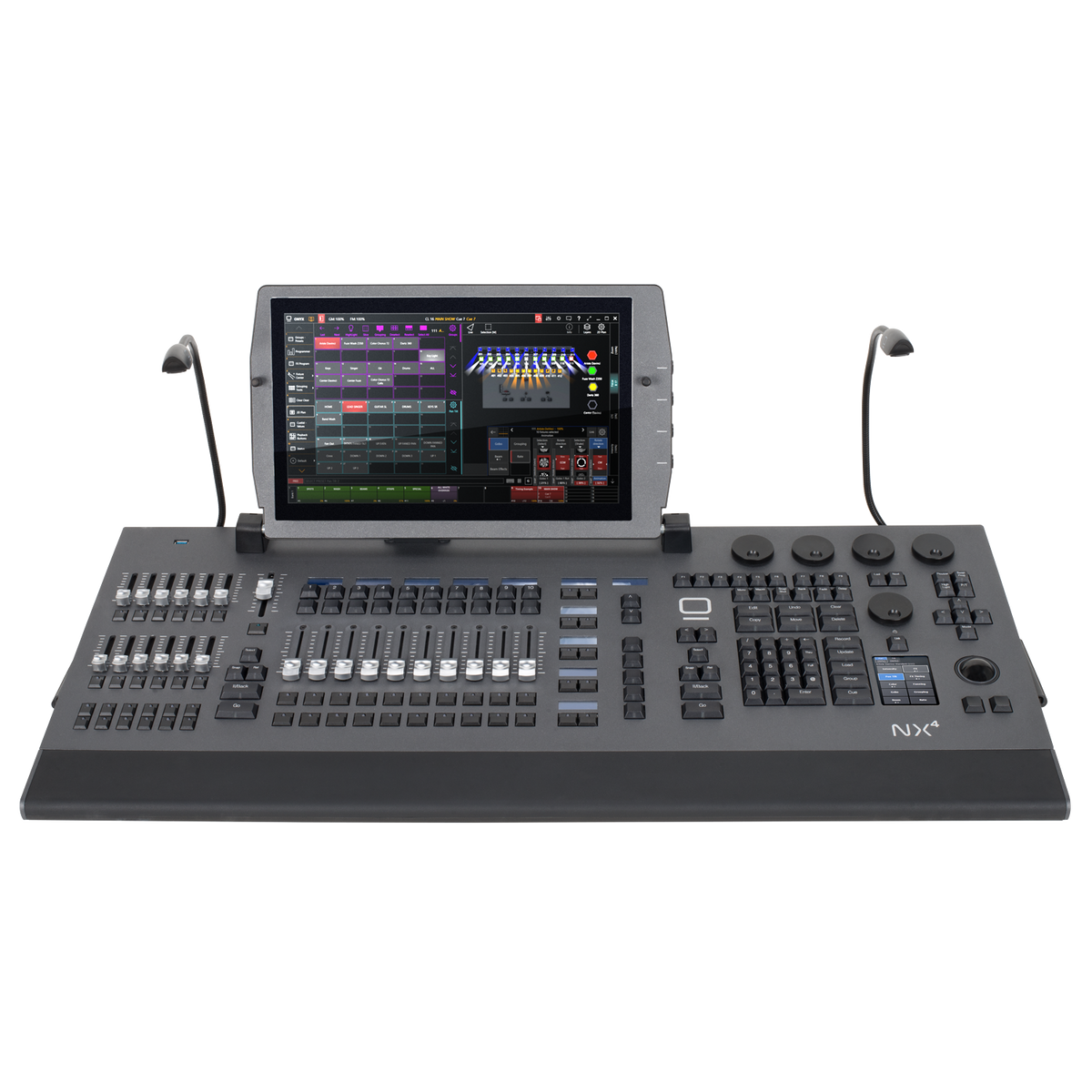 NX4985 - NX4 - 64-Universe Console, 10 Motorfaders, 4x DMX