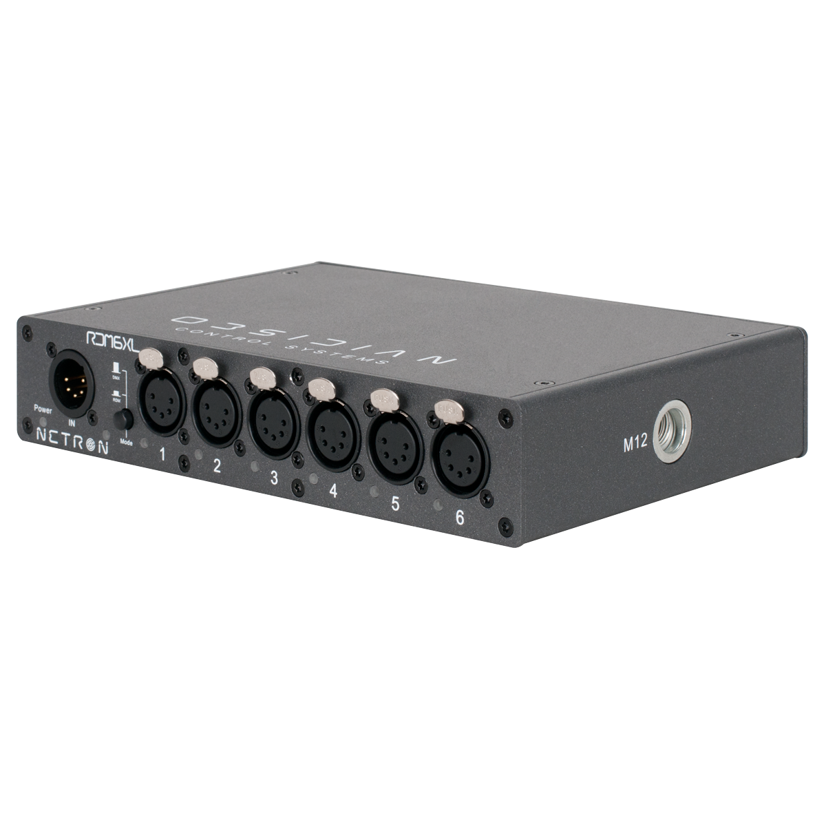 NRD123 - RDM 6XL - RDM Splitter 1x6 XLR, 1/2 Rack