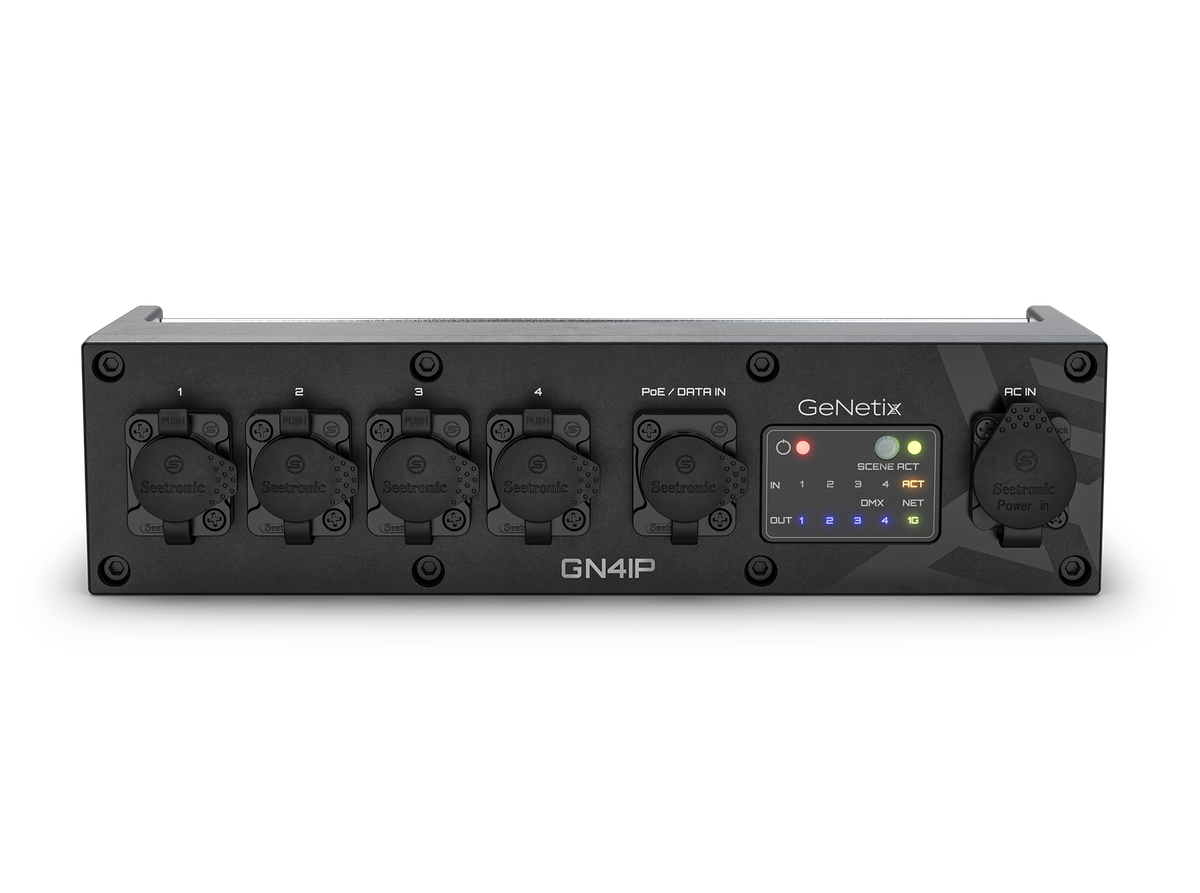 GeNetix GN4IP - 4-Port IP Rated Node