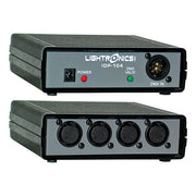 Lightronics IDP104 Portable DMX Opto-Isolator, 1 In / 4 Out, 5-Pin