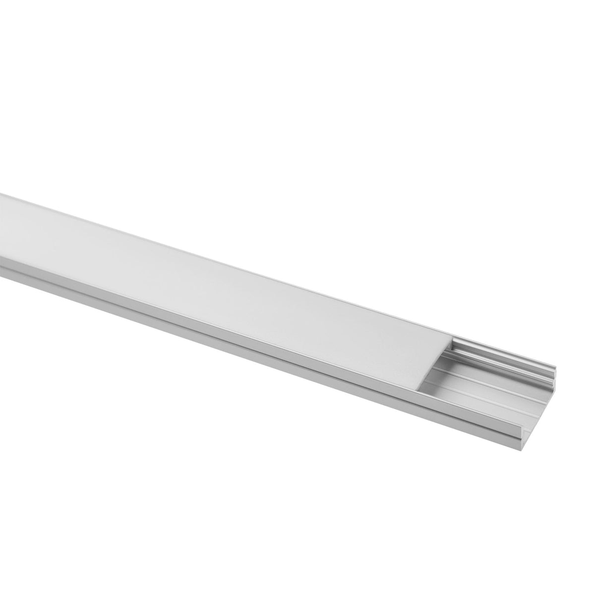 Aluminum Channel - MOSS-ALM-2310 PMMA Milky 2.44 Meters