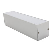 Aluminum Channel - MOSS-ALQ-3535F Milky Surface Mount Clips 2.44 Meters