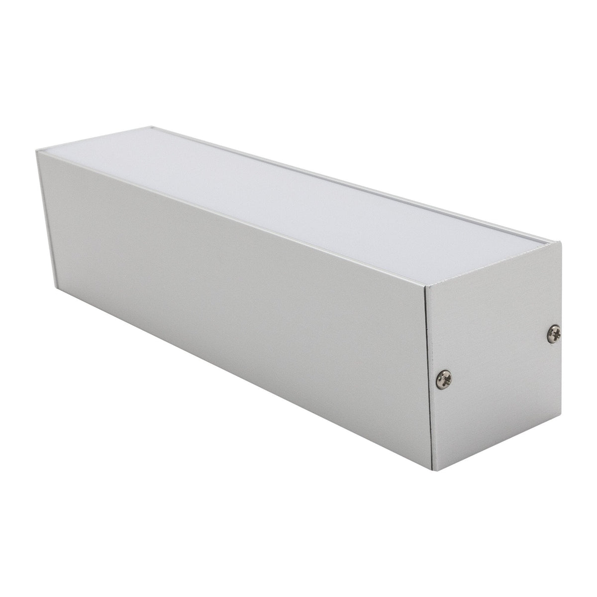 Aluminum Channel - MOSS-ALQ-3535F Milky Surface Mount Clips 2.44 Meters