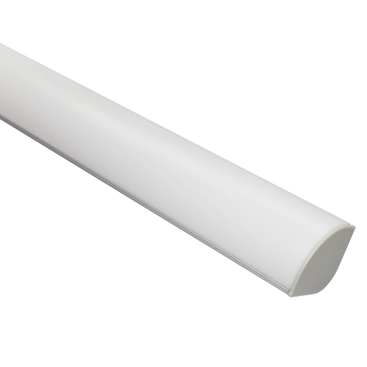 Aluminum Channel - MOSS-ALM-P3030 Milky Surface Mount 2.44 Meters