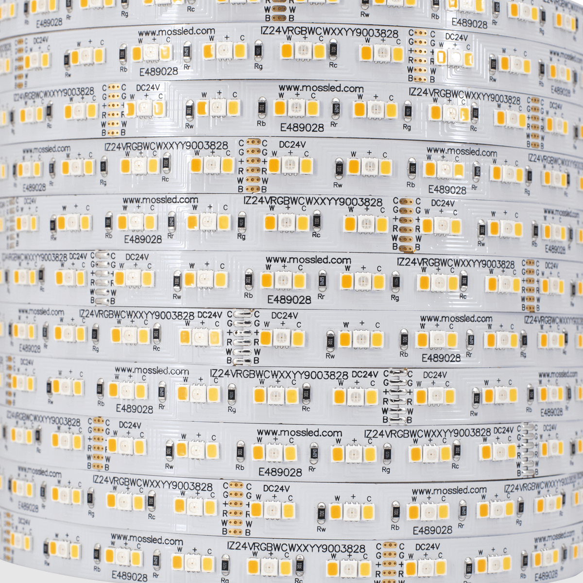 FlexLED 180 RGB+WW+CW 24V IP43 (Indoor) RGB+2700K+6000K Bare Wire
