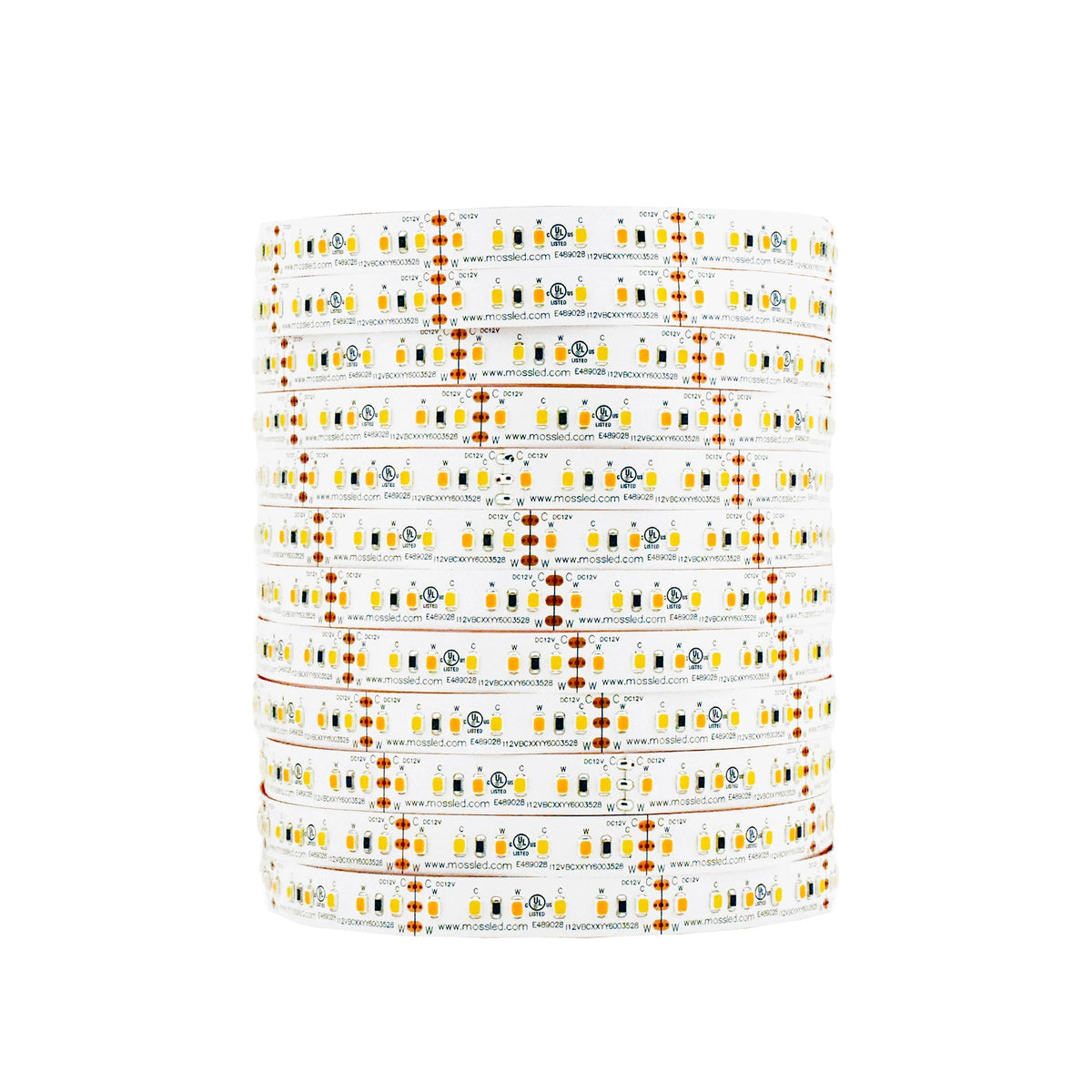 FlexLED Bi-Colour 2700K - 5600K 12V (CCT Adjustable) IP43 (Indoor) 120 LED/meter Bare end wires