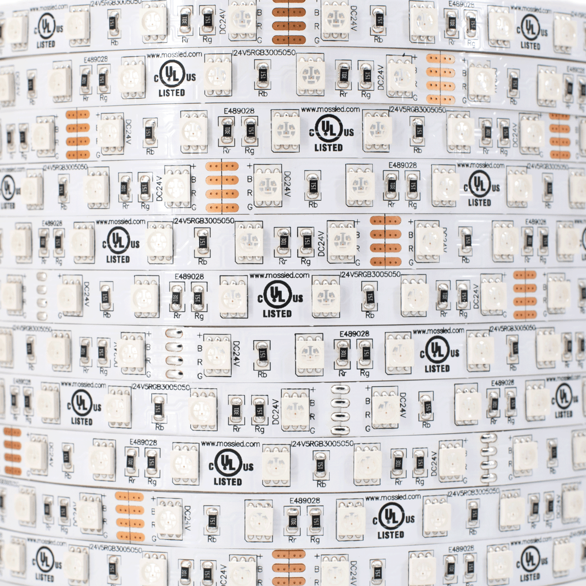 FlexLED RGB 24V IP43 (Indoor) 60 LED/Meter Bare Wire