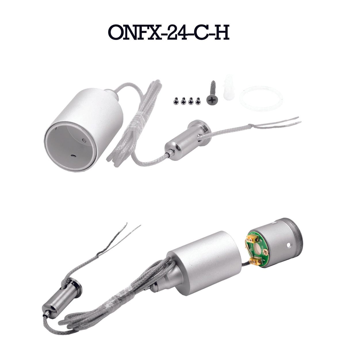 OmniFlex 360 Mounting Hardware - Hangers & Caps With Suspension Cable