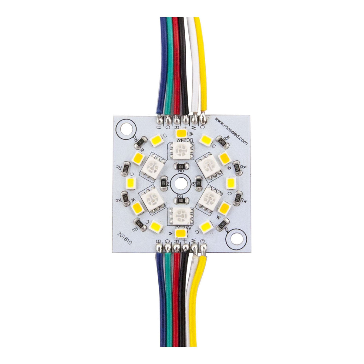 RawModule 18-LED RGB+WW+CW IP43 (Indoor) RGB+2700K+5600K 30CM