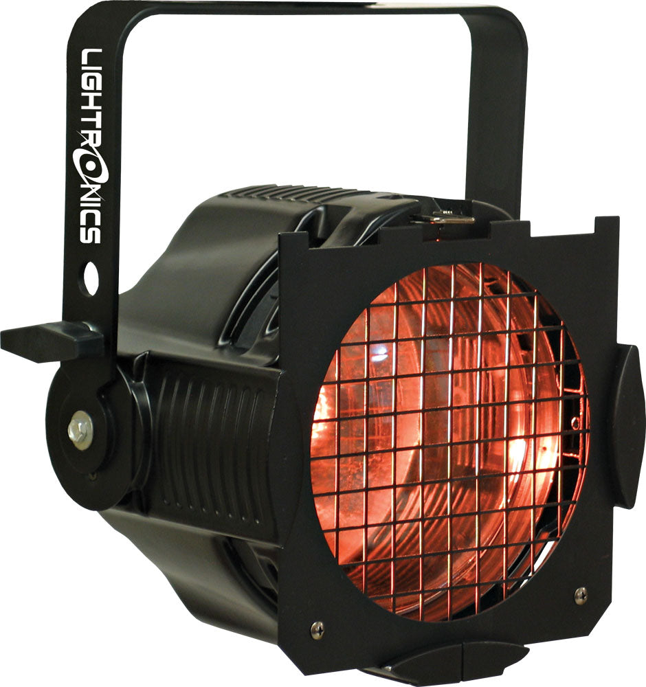 Lightronics FXPAR4B Multi-Lens PAR 4 with 4 Lenses, Black (no lamp/plug/clamp)