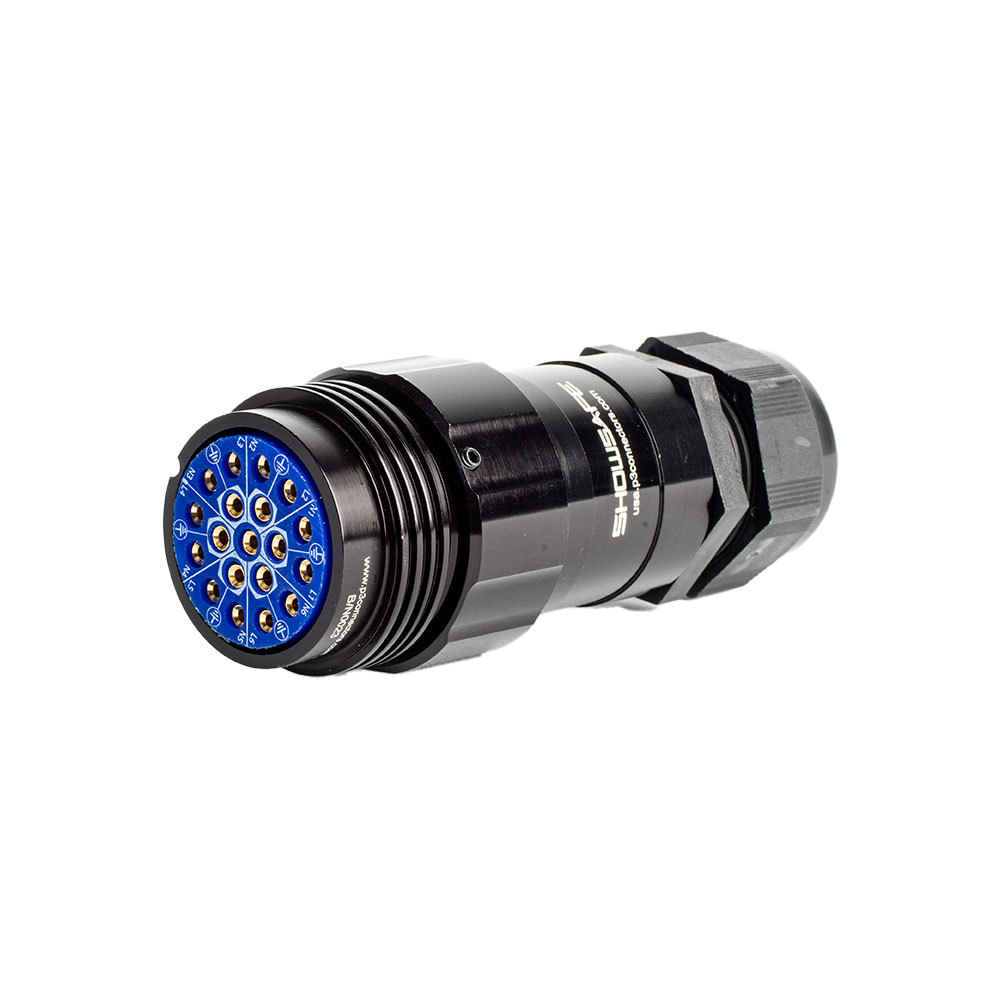 Phase 3 19-pin female line connector