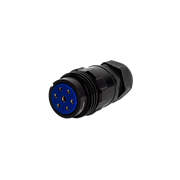 Phase 3 7-pin female line connector