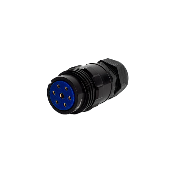 Phase 3 7-pin female line connector