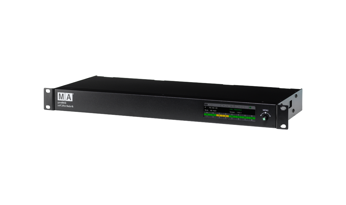 grandMA3 onPC 8Port Node PoE (Expands 2,048 parameters in Mode2)