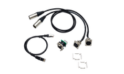 Adapter cable set for 2Port Node 5-pin XLR rack mount kit