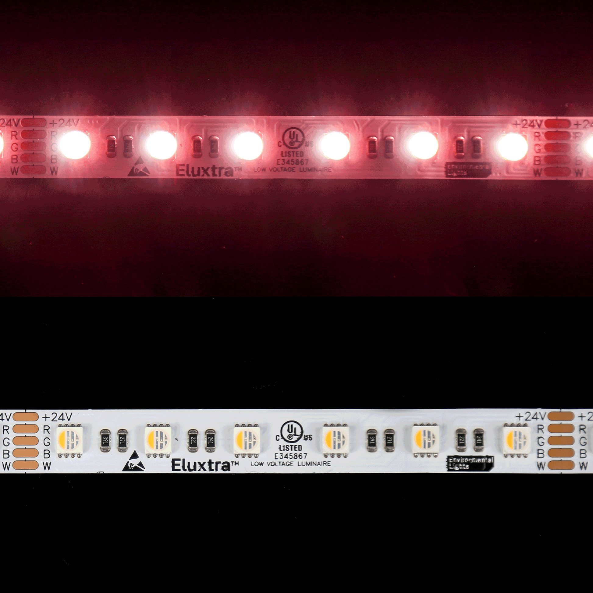RGB40K-5050-60-24V-5m-GP - Eluxtra RGB+4000K 60/m 24V 5m VN