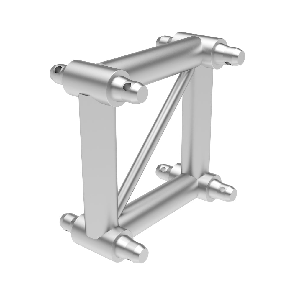 Global Truss SQ-29082P-BLK F34 Square Truss Spacer Section - 82mm (3.23") Matte Black