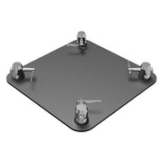 Global Truss SQ-4137 BLK/MTE 12 x 12 in Base Plate for F34 Square Truss - Matte Black