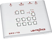Lightronics SR517D 16-Scene DMX In/Out Playback, Button Stations Only, Desktop