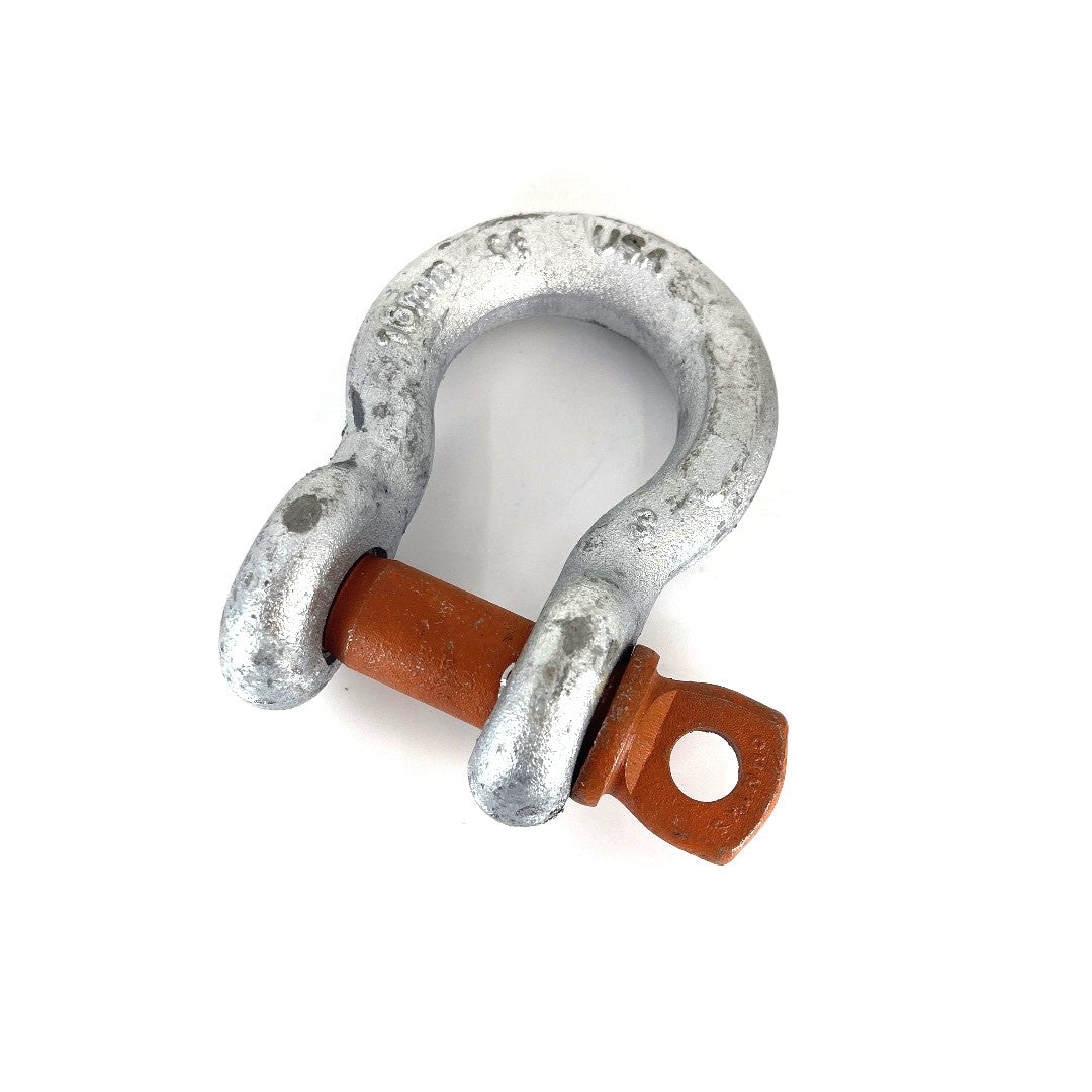 Global Truss SHACKLE5/8 5/8 in Galvanized Steel Shackle, 4.5 Ton