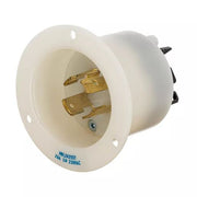 HBL2425ST - Hubbell Twist-Lock Flanged Inlet, 20A 3-Phase 250V, L15-20P, Spring Terminal