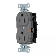 5252STGY - Hubbell Edge, Pro Receptacle, Commercial, 15A 125V, Gray