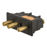 HBL20SPMR - Hubbell 20A Stage Pin Male Receptacle, Black