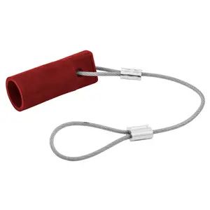 HBL15FCAPR - Hubbell Single Pole Series 15 Female Cap, Red