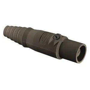 HBL300MBN - Hubbell Single Pole, 300A Male Plug, Brown
