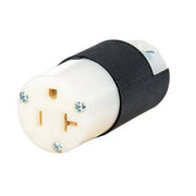 HBL5369CST - Hubbell Connector, 20A 125V, 5-20R, Spring Terminal, Black/White