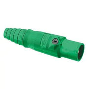 HBL400MGN - Hubbell Single Pole, 400A Male Plug, Green