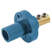 HBL15MRBL - Hubbell Single Pole Series 15 Inlet, Double Set Screw, Blue