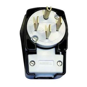 HBL9452C - Hubbell Plug, Angle, 3P4W, 50A 125/250V, 14-50P