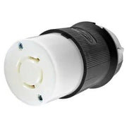 HBL2433 - Hubbell Twist-Lock Connector, 20A 3-Phase 480V, L16-20R, Black/White