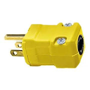 HBL5965VY - Hubbell Valise Plug, 15A 125V, 5-15P, Yellow