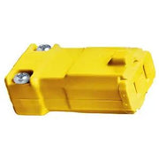 HBL5869VY - Hubbell Valise Connector, 15A 125V, 1-15R, Yellow