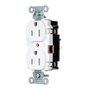 5252STW - Hubbell Edge, Pro Receptacle, Commercial, 15A 125V, White