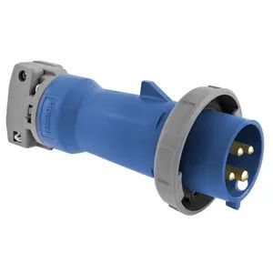 HBL4100P9W - Hubbell Pin & Sleeve, Plug, 3P4W, 100/125A 200-250V, NEMA 4X/IP69K