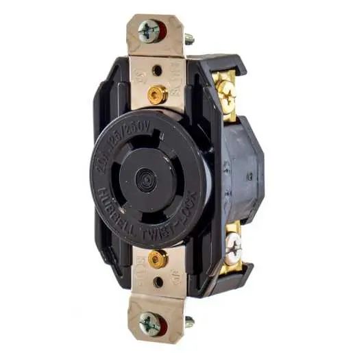 L2120R - Hubbell Twist-Lock Receptacle, 20A 120/208V, L21-20R
