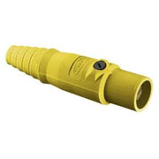 HBL300MY - Hubbell Single Pole, 300A Male Plug, Yellow