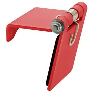 HBLSCCR - Hubbell Single Pole, Snap Cover, Red, Threaded