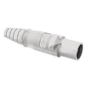 HBLMBW - Hubbell Single Pole, Replacement Body, Male Plug, White