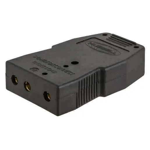 HBL20SPF - Hubbell 20A Stage Pin Female Inline, Black