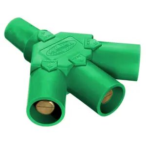 HBLF3MGN - Hubbell Single Pole, Tri Tap, F-M-M-M, Green