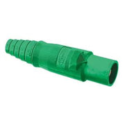 HBLMBGN - Hubbell Single Pole, Replacement Body, Male Plug, Green