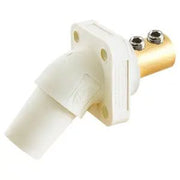 HBLFRAW - Hubbell Single Pole, 300/400A Angle Receptacle, Screw, White