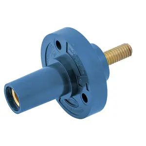 HBL15FRSBL - Hubbell Single Pole Series 15 Receptacle, Stud, 150A, Blue